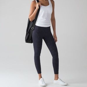 Free To Flow Dark Navy/Black 7/8 Legging